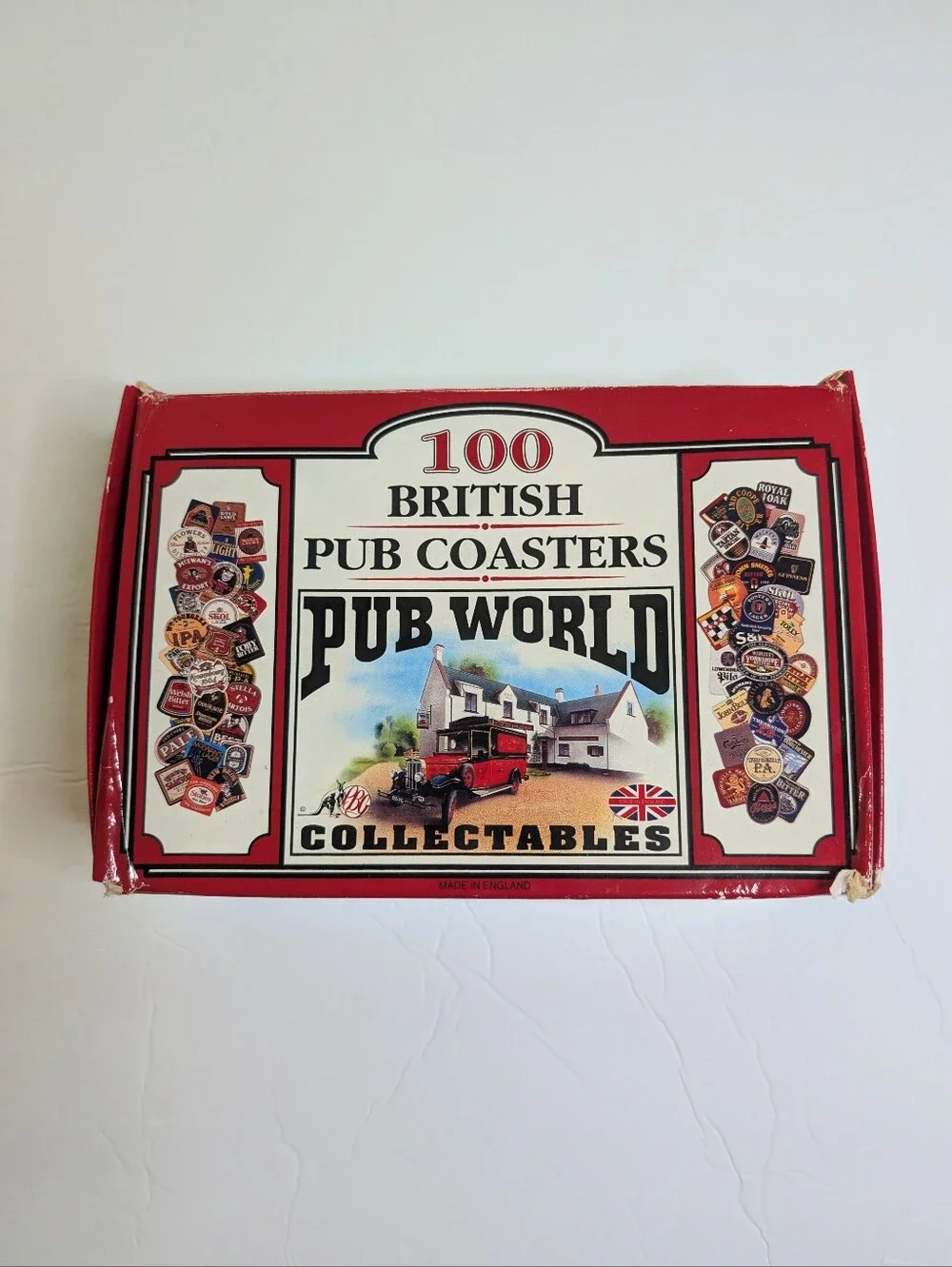 Pub World 100 British Pub Coasters Collectable Set